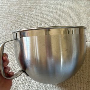 Kitchen aid stainless steel stand mixer bowl